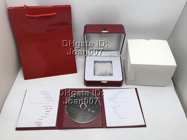 Wholesale Luxury Watch Red Original Box New Square Red box For Luxury Watches Box Whit Booklet Card Tags And Papers In English
Wholesale Luxury Watch Red Original Box New Square Red box For Luxury Watches Box Whit Booklet Card Tags And Papers In English