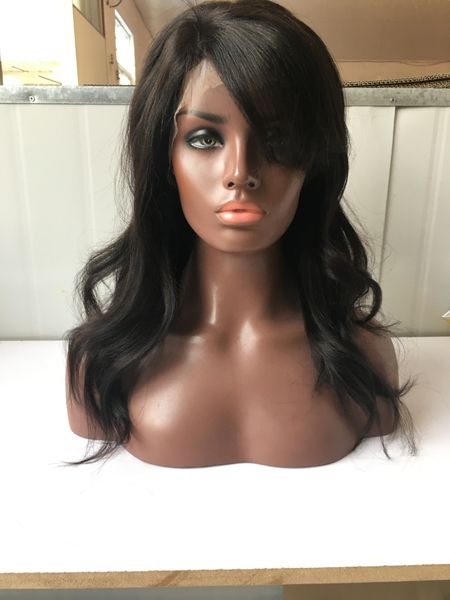 150 плотность необработанные девственные перуанские природные волнистые полный парики шнурка glueless человеческих волос парик фронта шнурка, Black;brown
150 плотность необработанные девственные перуанские природные волнистые полный парики шнурка glueless человеческих волос парик фронта шнурка, Black;brown