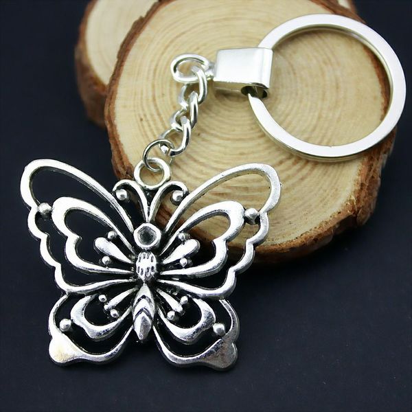 6 pieces key chain women key rings couple keychain for keys butterfly 38x47mm, Slivery;golden
6 pieces key chain women key rings couple keychain for keys butterfly 38x47mm, Slivery;golden