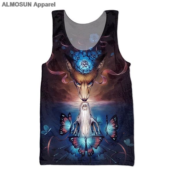 wholesale- almosun galaxy mirror wolf 3d all over print tank summer sleeveless hipster hip hop casual street wear men, White;black
wholesale- almosun galaxy mirror wolf 3d all over print tank summer sleeveless hipster hip hop casual street wear men, White;black