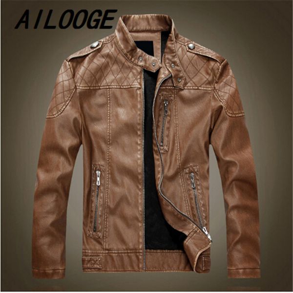 2016 new autumn winter men jacket,wind breaker male pu leather jacket motorbike cashmere coat male leather thick jacket, Black
2016 new autumn winter men jacket,wind breaker male pu leather jacket motorbike cashmere coat male leather thick jacket, Black