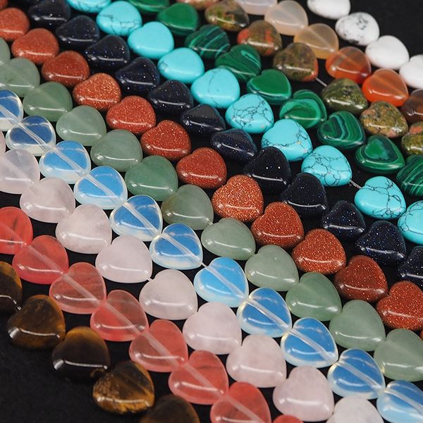 14mm heart shape natural pink crystal tiger eye white turquoise stone beads loose red agate gold sand stone beads diy jewelry, Black
14mm heart shape natural pink crystal tiger eye white turquoise stone beads loose red agate gold sand stone beads diy jewelry, Black