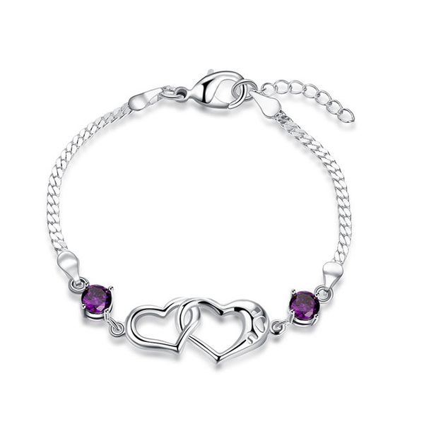 wedding gif inlaid double heart bracel sterling silver plated bracelet spb472;high quatity fashion men and women 925 silver charm bracelets, Golden;silver
wedding gif inlaid double heart bracel sterling silver plated bracelet spb472;high quatity fashion men and women 925 silver charm bracelets, Golden;silver
