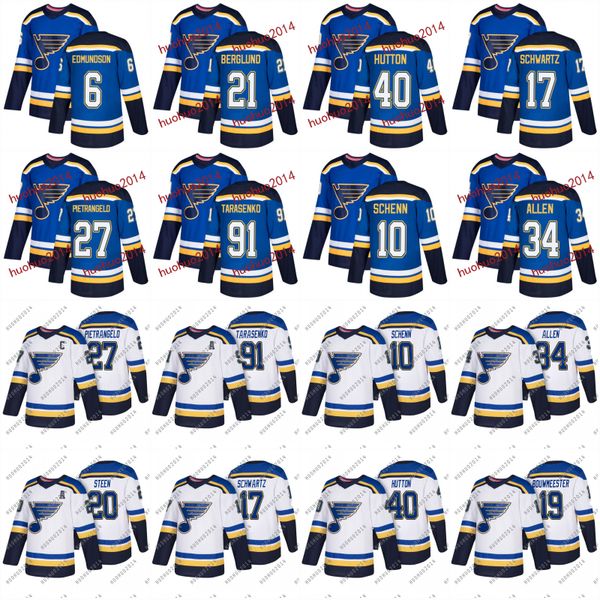 With Centennial Patch 2018 St. Louis Blues Vladimir Tarasenko Brayden Schenn Pietrangelo Allen Berglund Steen Schwartz Hutton Hockey Jerseys
With Centennial Patch 2018 St. Louis Blues Vladimir Tarasenko Brayden Schenn Pietrangelo Allen Berglund Steen Schwartz Hutton Hockey Jerseys