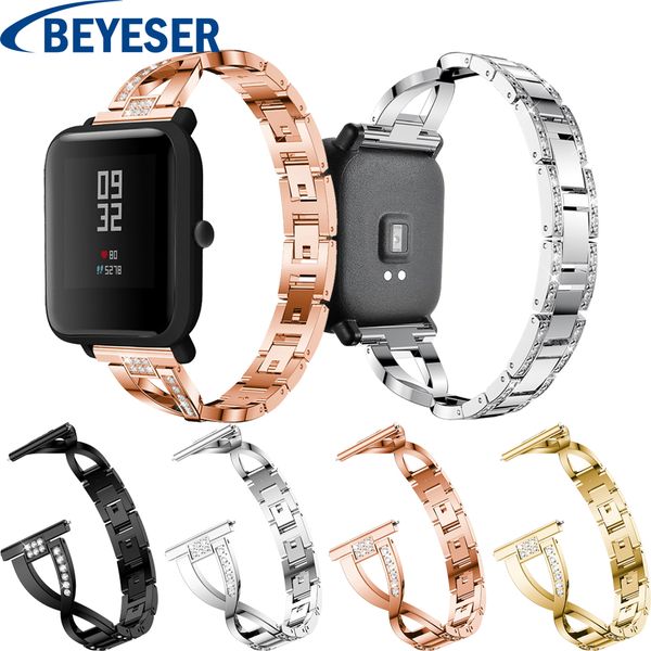 bracelet strap for amazfit strap steel belt for huami amazfit bip youth watch band metal stainless steel wrist band, Black;brown
bracelet strap for amazfit strap steel belt for huami amazfit bip youth watch band metal stainless steel wrist band, Black;brown