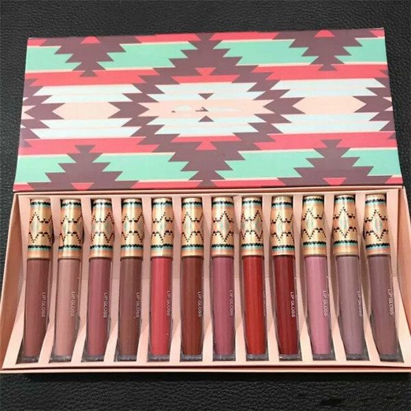 selling matte vibe tribe lip gloss 12pcs set liquid lipstick lip moisturizer long-lasting natural 12 colors dhl ing
selling matte vibe tribe lip gloss 12pcs set liquid lipstick lip moisturizer long-lasting natural 12 colors dhl ing