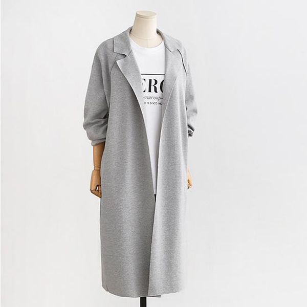 winter warm women pure color light long sleeve coat large lapel collar oversized loose casual female basic long jacket coat, Black;brown
winter warm women pure color light long sleeve coat large lapel collar oversized loose casual female basic long jacket coat, Black;brown