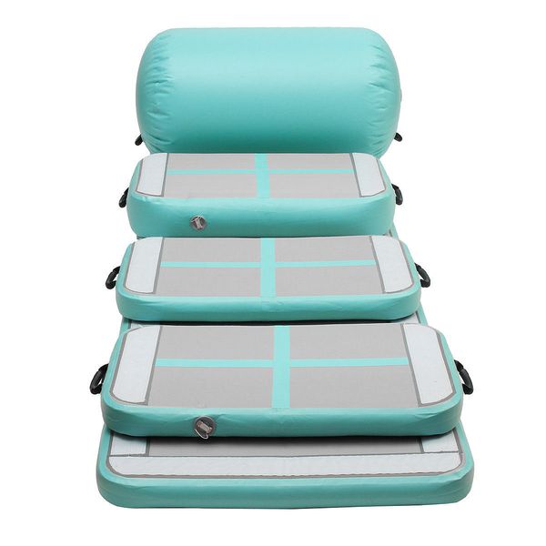 a set(include 5 pieces) gymnastics air mat inflatable air track inflatable airtrack for children come with a pump
a set(include 5 pieces) gymnastics air mat inflatable air track inflatable airtrack for children come with a pump