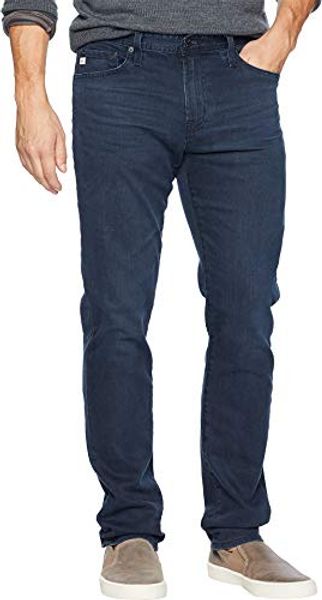 ag adriano goldschmied mens everett slim straight leg jeans in 1 year rare, Blue