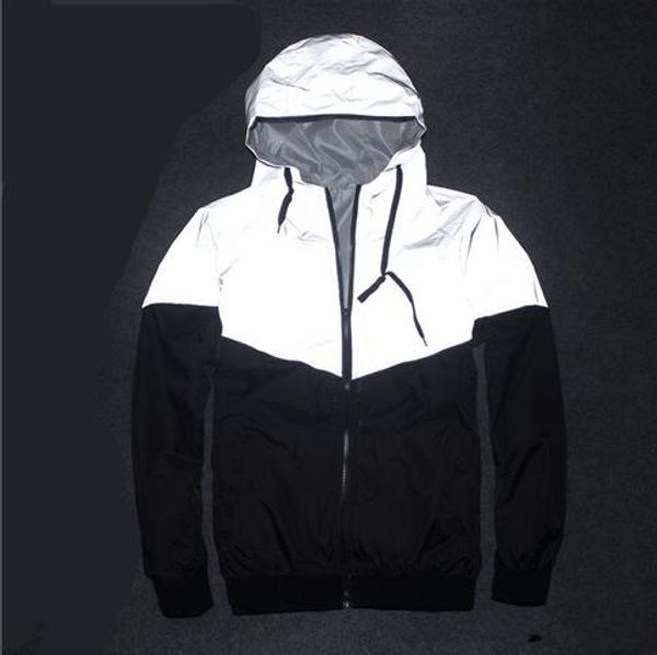 Pocket Men Jacket Autumn Patchwork Reflective 3m Jacket Sport Hip Hop Outdoor Waterproof Windbreaker Men Coat Men Zipper Clothing
Pocket Men Jacket Autumn Patchwork Reflective 3m Jacket Sport Hip Hop Outdoor Waterproof Windbreaker Men Coat Men Zipper Clothing