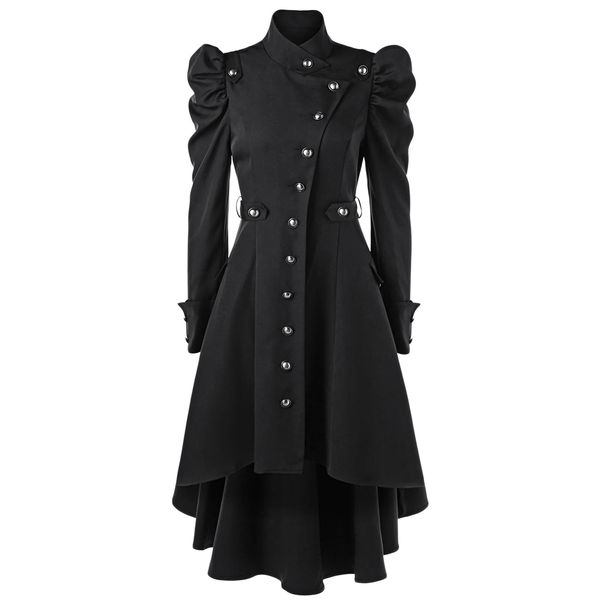 kenancy women puff shoulder button up dip hem trench coat for women fashion st-up collar high waist outerwear winter coats, Tan;black
kenancy women puff shoulder button up dip hem trench coat for women fashion st-up collar high waist outerwear winter coats, Tan;black