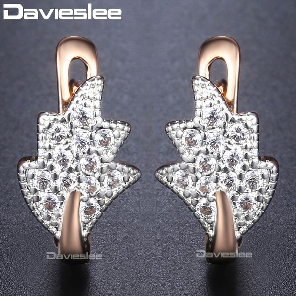 davieslee femme earrings leaf shaped drop womens smart earrings 585 rose gold filled dge126, Silver
davieslee femme earrings leaf shaped drop womens smart earrings 585 rose gold filled dge126, Silver