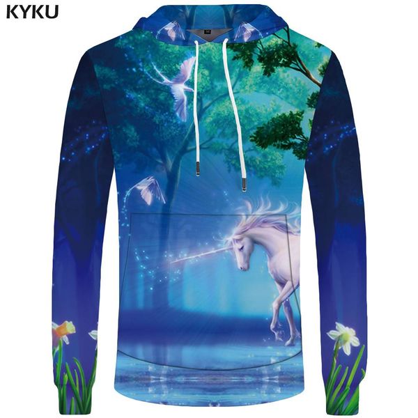 kyku unicorn sweatshirts forest 3d hoodies water mens clothing big size sweatshirt pocket, Black
kyku unicorn sweatshirts forest 3d hoodies water mens clothing big size sweatshirt pocket, Black