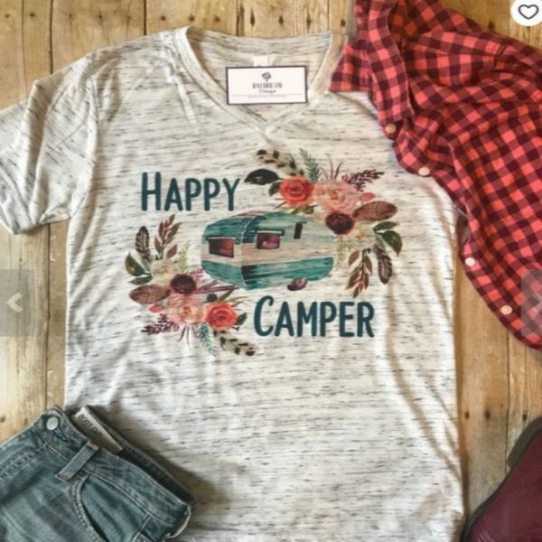 women t-shirt short sleeve happy campers bus flower printing o-neck t-shirt female summer casual gray ladies tee t shirt, White
women t-shirt short sleeve happy campers bus flower printing o-neck t-shirt female summer casual gray ladies tee t shirt, White