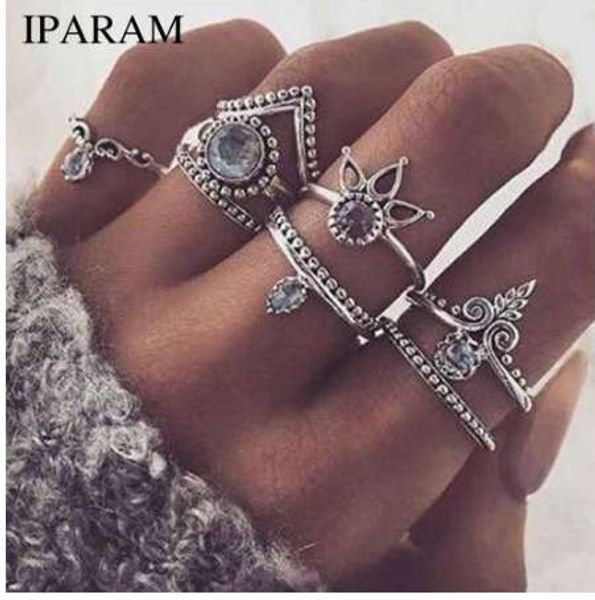 iparam bohemian 8pcs/set retro anti silver anti gold rings lucky stackable midi rings set rings for women party new
iparam bohemian 8pcs/set retro anti silver anti gold rings lucky stackable midi rings set rings for women party new
