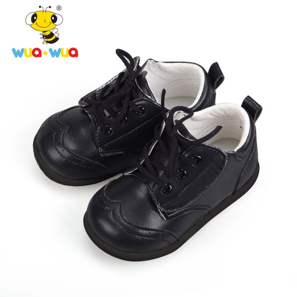 wua wua baby leather shoes brand pu leather footwear for newborn soft first walkers shoes non-slip infant boys, Black;grey
wua wua baby leather shoes brand pu leather footwear for newborn soft first walkers shoes non-slip infant boys, Black;grey