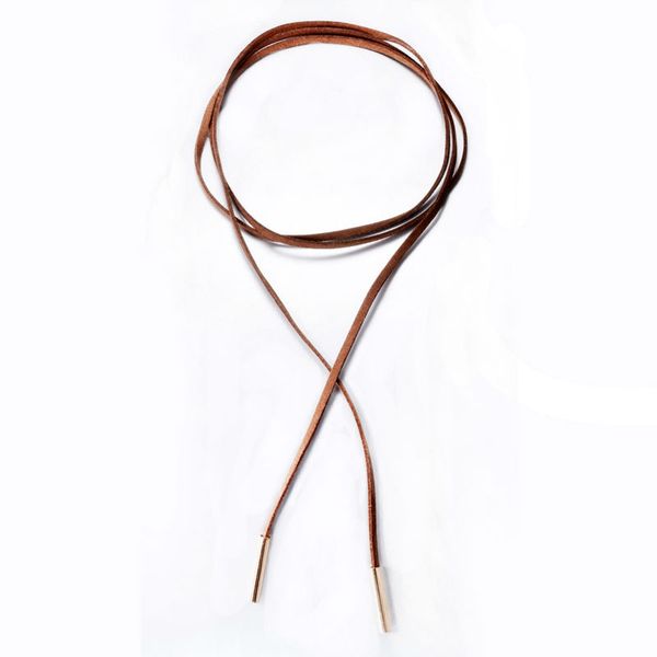 brown color leather rope velvet choker necklace for women tube black chocker collares mujer collar collier ras du cou, Golden;silver
brown color leather rope velvet choker necklace for women tube black chocker collares mujer collar collier ras du cou, Golden;silver