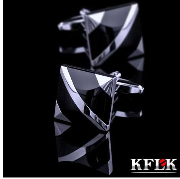kflk jewelry fashion shirt cufflinks for mens brand cuff buttons cuff link black gemelos abotoaduras ing, Silver
kflk jewelry fashion shirt cufflinks for mens brand cuff buttons cuff link black gemelos abotoaduras ing, Silver
