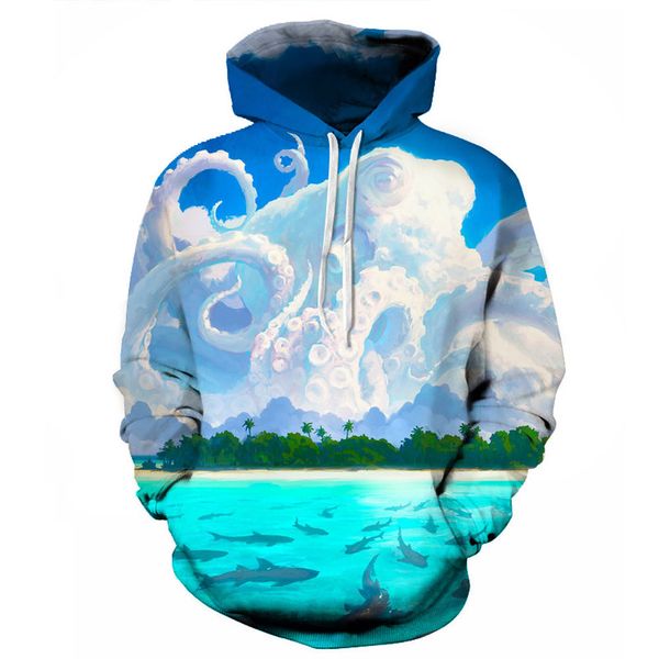 sunmen's autumn winter 3d print long sleeve hooded sweatershirt blouse quality pullover fashion style man 3l50, White;black
sunmen's autumn winter 3d print long sleeve hooded sweatershirt blouse quality pullover fashion style man 3l50, White;black