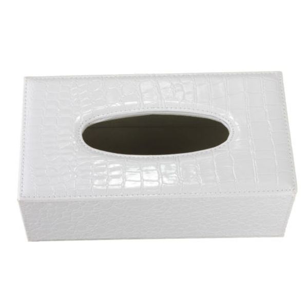 durable home car rectangle pu leather tissue box paper holder case cover napkin(white crocodile grain
durable home car rectangle pu leather tissue box paper holder case cover napkin(white crocodile grain
