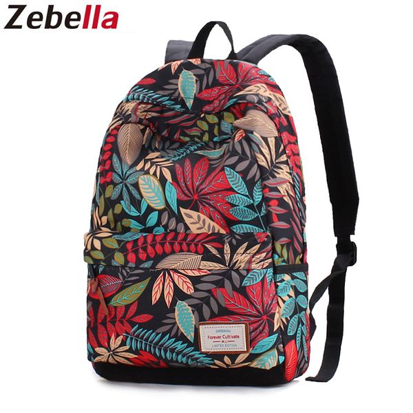 zebella backpack female fashion oxford printed schoolbag for girls teenagers leaves feminina travel backpacks bagpack
zebella backpack female fashion oxford printed schoolbag for girls teenagers leaves feminina travel backpacks bagpack