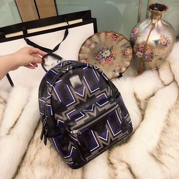 

Top Quality 2018 Luxury brand women 32cm backpack men bag Famous backpack designers men backpack nylon women casual bag travelling bag