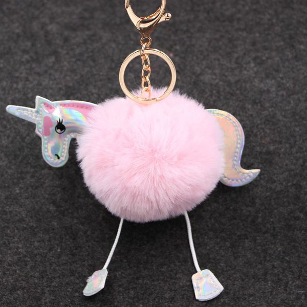 Artificial pompoms rabbit fur ball pompon Unicorn pom keychain key chain women bag car keyring porte clef holder fluffy pom pom
Artificial pompoms rabbit fur ball pompon Unicorn pom keychain key chain women bag car keyring porte clef holder fluffy pom pom