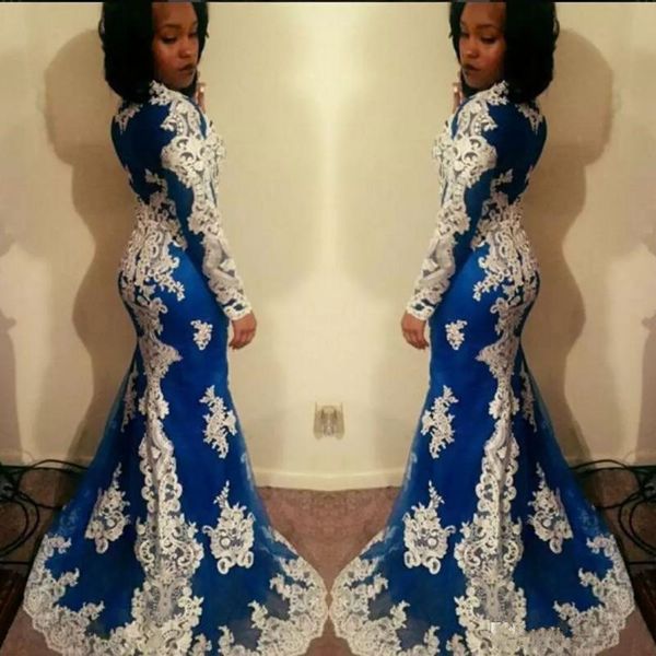 2019 New Elegant Elastic Satin High Neck White Appliques Mermaid Evening Dresses Long Sleeves Formal Prom Party Dress Gowns Custom Made, Black;red
2019 New Elegant Elastic Satin High Neck White Appliques Mermaid Evening Dresses Long Sleeves Formal Prom Party Dress Gowns Custom Made, Black;red