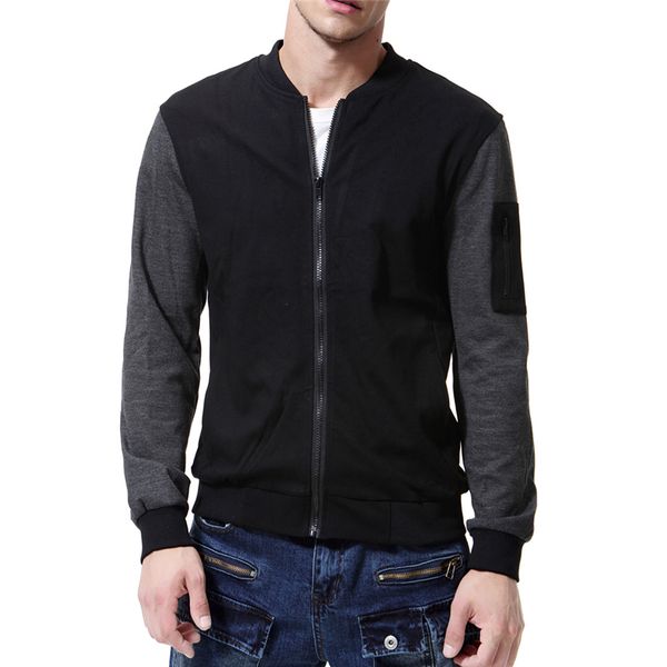 autumn new cotton jacket men stand collar jackets fashion casual mens coat black and grey, Black;brown
autumn new cotton jacket men stand collar jackets fashion casual mens coat black and grey, Black;brown