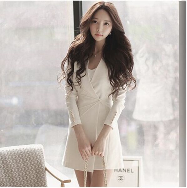 office lady coat female stylish casaco feminino business women's suits work wear woman suit formal long wind coat, Black;brown
office lady coat female stylish casaco feminino business women's suits work wear woman suit formal long wind coat, Black;brown