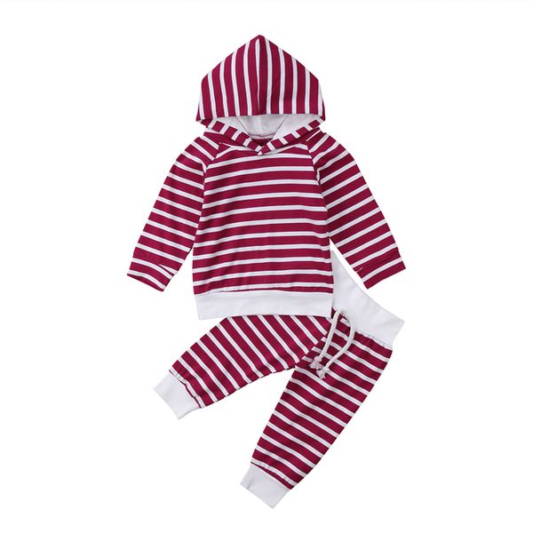 emmababy 2pcs newborn baby boy clothing red white stripe long sleeve spring hooded +pants baby boy girl outfits clothes set
emmababy 2pcs newborn baby boy clothing red white stripe long sleeve spring hooded +pants baby boy girl outfits clothes set