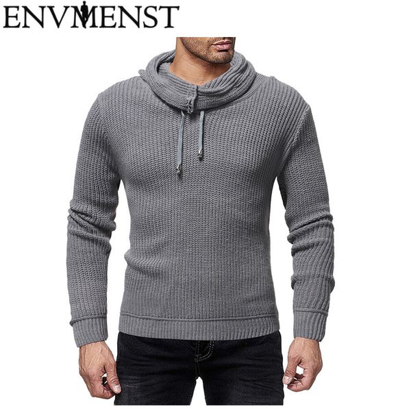 envmenst sweater men 2018 male brand casual slim sweaters men thick pulloversturtleneck sweater, White;black
envmenst sweater men 2018 male brand casual slim sweaters men thick pulloversturtleneck sweater, White;black