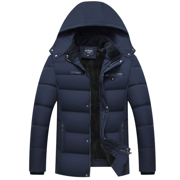 autumn and winter new men's down cotton cotton clothing casual fashion plus velvet padded jacket p65, Black
autumn and winter new men's down cotton cotton clothing casual fashion plus velvet padded jacket p65, Black