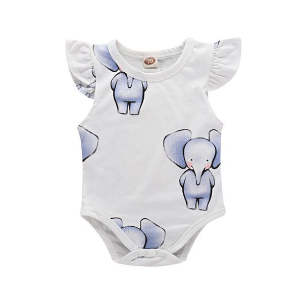 new arrival baby girls romper toddler butterfly sleeves elephant printed onesies fashion kids clothes, Blue
new arrival baby girls romper toddler butterfly sleeves elephant printed onesies fashion kids clothes, Blue