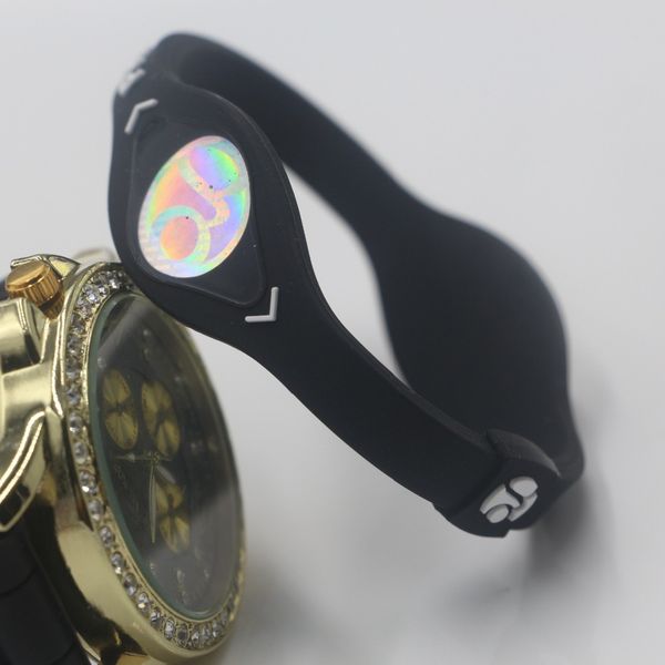 health protection silicone balance wristband pn energy racelet balance bangle, Golden;silver
health protection silicone balance wristband pn energy racelet balance bangle, Golden;silver