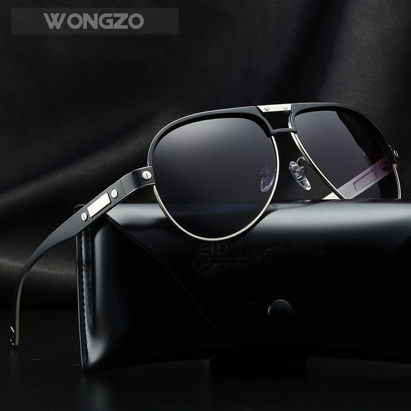 wongzo 2018 new personalized classic style polarized glasses metal frame driving sunglasses for men and women uv400, White;black
wongzo 2018 new personalized classic style polarized glasses metal frame driving sunglasses for men and women uv400, White;black