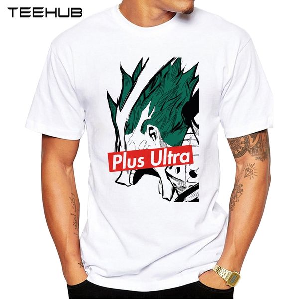 2018 teehub summer fashion plus ultra anime printed t-shirt short sleeve popular design novelty tee, White;black
2018 teehub summer fashion plus ultra anime printed t-shirt short sleeve popular design novelty tee, White;black