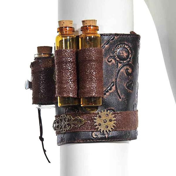 corzzet rtro brown faux leather arm wirstbands burlesque steampunk gothic victorian accessories corsets, Black;white
corzzet rtro brown faux leather arm wirstbands burlesque steampunk gothic victorian accessories corsets, Black;white