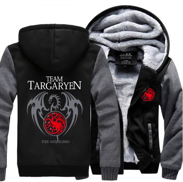 горячая зима толстая теплая куртка hoodie game of and thrones targaryen fire blood dragon мужчины женщины толстовка высокое качество толстов, Black
горячая зима толстая теплая куртка hoodie game of and thrones targaryen fire blood dragon мужчины женщины толстовка высокое качество толстов, Black
