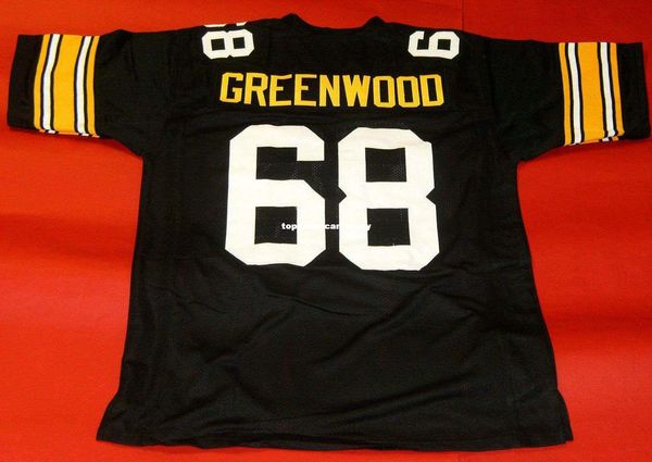 retro #68 lc greenwood custom mitchell & ness jersey black mens stitching s-5xl,6xl football jerseys running, Black;blue
retro #68 lc greenwood custom mitchell & ness jersey black mens stitching s-5xl,6xl football jerseys running, Black;blue