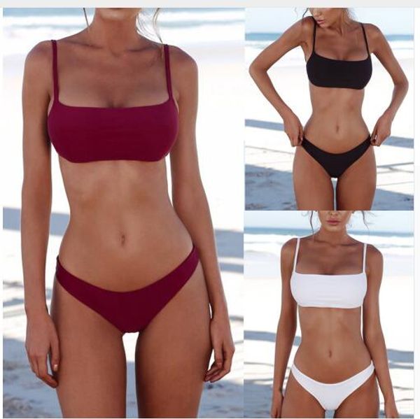 2018 dropshipping bikini set solid swimwear brazilian bikinis women beach wear swimsuit popular female bathing suit, Black
2018 dropshipping bikini set solid swimwear brazilian bikinis women beach wear swimsuit popular female bathing suit, Black