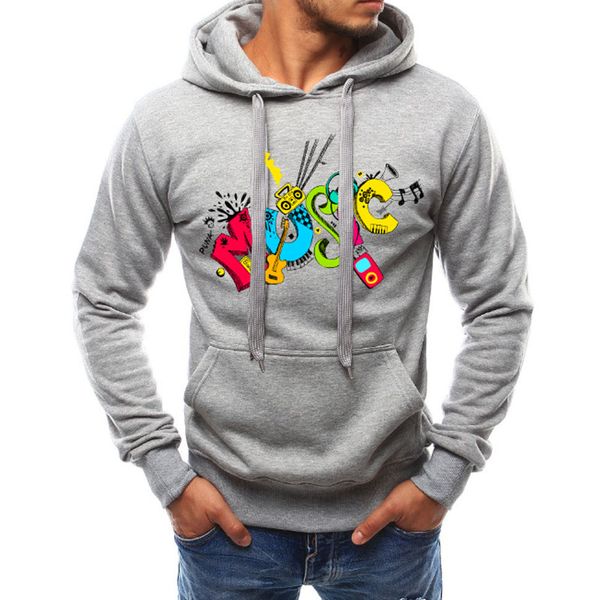brand clothing 2018 autumn new men's letter music printing hoodie sweater solid color casual comfortable breathable large size xxxxl sw, Black
brand clothing 2018 autumn new men's letter music printing hoodie sweater solid color casual comfortable breathable large size xxxxl sw, Black