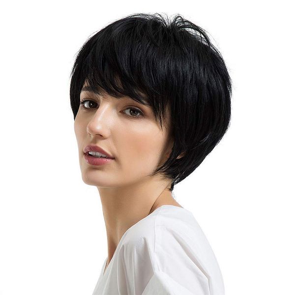 brazilian virgin human pixie hair wigs short pixie cut lace front wigs glueless lace front wigs for black women hair vendors, Black;brown
brazilian virgin human pixie hair wigs short pixie cut lace front wigs glueless lace front wigs for black women hair vendors, Black;brown