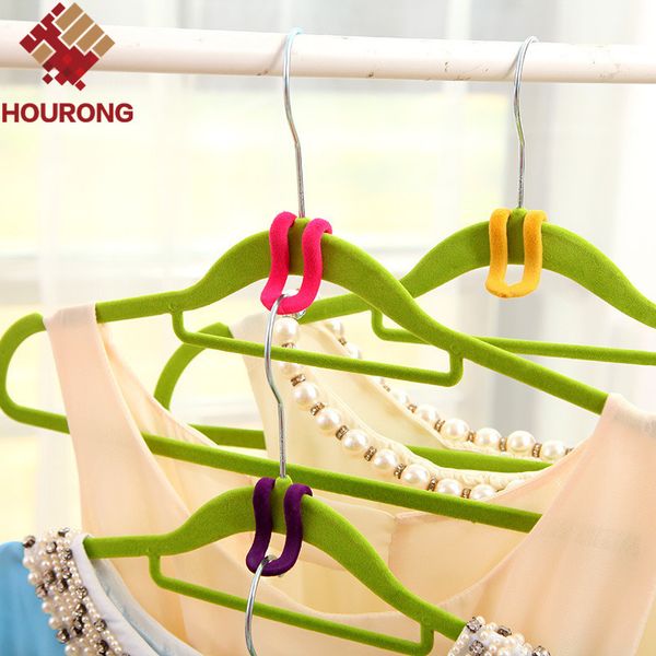 10pcs/lot home creative flocking clothes hanger hook closet organizer magic hook hanging mini for clothes organization
10pcs/lot home creative flocking clothes hanger hook closet organizer magic hook hanging mini for clothes organization