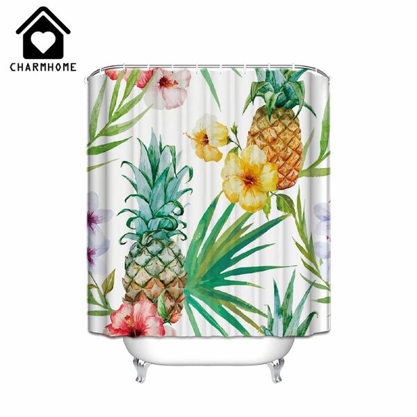 charmhome pineapple fruit printing shower curtain fabric waterproof polyester bathroom products clear shower curtain with hooks
charmhome pineapple fruit printing shower curtain fabric waterproof polyester bathroom products clear shower curtain with hooks