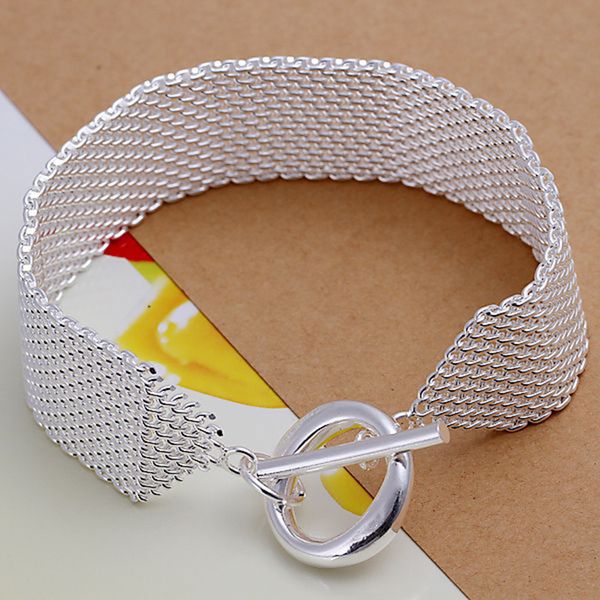 fine 925 sterling silver bracelet,xmas new style 925silver chain for women men fashion jewelry gift link italy percing h004, Black
fine 925 sterling silver bracelet,xmas new style 925silver chain for women men fashion jewelry gift link italy percing h004, Black