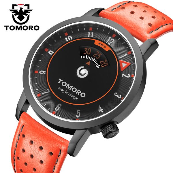tomoro new original inspired by time speed indcator japan quartz breathable genuine leather unique casual gift men sports watch, Slivery;brown
tomoro new original inspired by time speed indcator japan quartz breathable genuine leather unique casual gift men sports watch, Slivery;brown