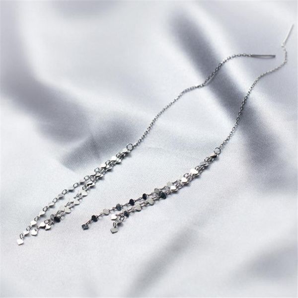 new popular 925 silver fringe style heart shape dangle earring trend fresh women's jewelry gift earrings sale
new popular 925 silver fringe style heart shape dangle earring trend fresh women's jewelry gift earrings sale