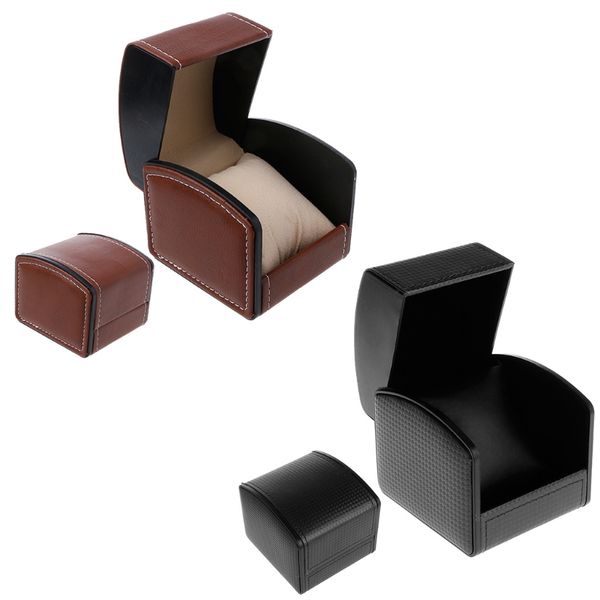 luxury faux leather watch box with pillow package case bracelet stand holder new, Black;blue
luxury faux leather watch box with pillow package case bracelet stand holder new, Black;blue