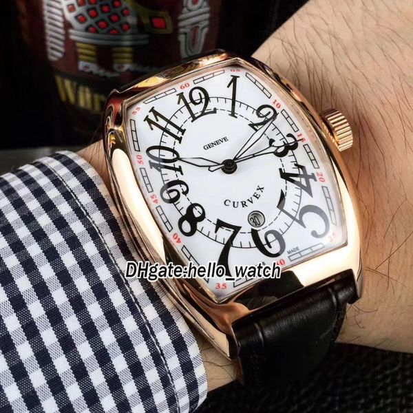 new date cintree curvex automatic white dial mens watch rose gold case leather strap gents sport watches, Slivery;brown
new date cintree curvex automatic white dial mens watch rose gold case leather strap gents sport watches, Slivery;brown